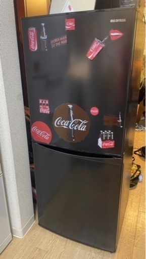 冷蔵庫 2022年製美 アイリスオーヤマ 2ドア 142L