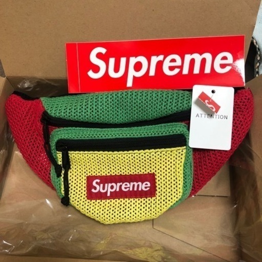 売切れました！限定値下げ☆ Supreme String Waist Bag Multicolor