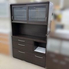 J1407 美品 NITORI ニトリ コパン 120KB 食器棚 キッチンボード 