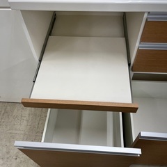 J1408 美品 パモウナ 食器棚 キッチンボード キッチン収納  クリーニング済み