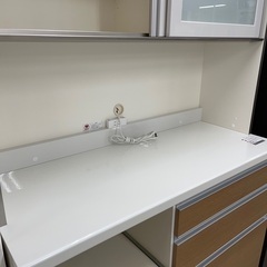 J1408 美品 パモウナ 食器棚 キッチンボード キッチン収納  クリーニング済み