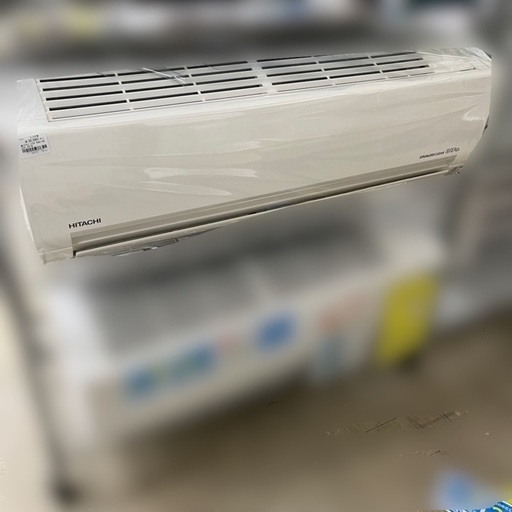 J1412 ★3ヶ月保証付★ 日立 HITACHI  ルームエアコン RAS-AC22H 2.2kw 2018年製 分解クリーニング済み