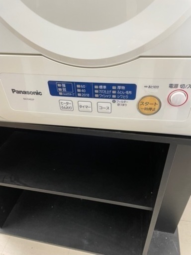 ★395 Panasonic パナソニック 衣類乾燥機 2015年製 凹みあり NH-D402P 【リサイクルマート鹿児島宇宿店】