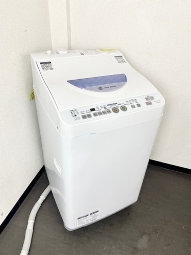激安‼️乾燥機能付き 5.5/3 キロ 15年製 SHARP洗濯乾燥機ES-TG55L-A