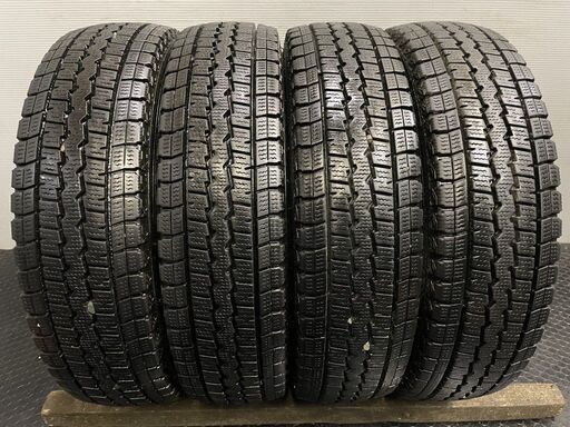 DUNLOP WINTER MAXX SV01 155/80R14 88/86N LT 14インチ スタッドレス 4本 2019年製 バリ溝 プロボックス等　(TE753)クレジットカード QRコード決済可能