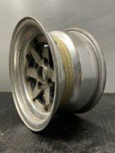 旧車ホイール Speed Star LONGCHAMP XR-4 スピードスター ロンシャン 14インチ 1本 7.5J4HPCD114.3約-8 希少　(VHF303)クレジットカード QRコード決済可能