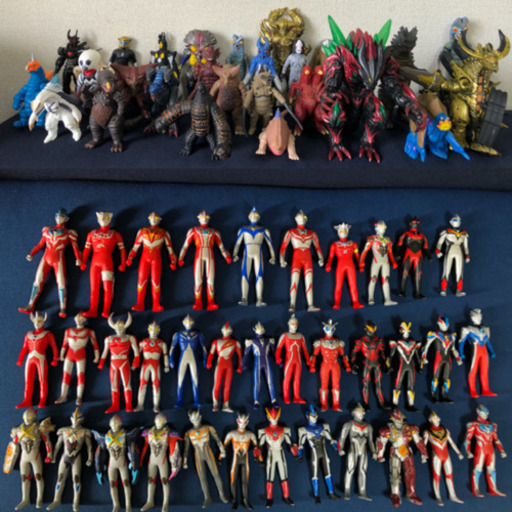 いいスタイル ウルトラマン 怪獣 ソフビ まとめ売り ヒーロー遊び