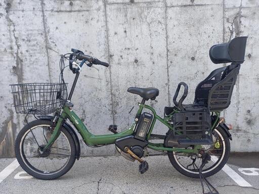 【2人乗り】1134 電動自転車 ヤマハ PAS KISS 8.7AH 20インチ