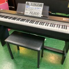 CASIO カシオ 電子ピアノ Privia プリヴィア PX-730BK 2010年製 椅子付 