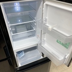 ☆396 MITSUBISHI 三菱 ミツビシ 2ドア冷蔵庫 146L 2019年製 黒