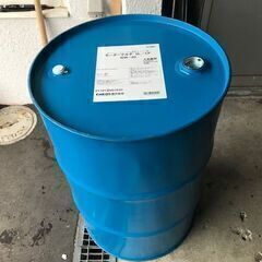 空き ドラム缶 200リットル 美品 屋内保管品　青色