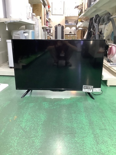 安心の1年保証付！！ SHARP 液晶テレビ 4T-C40BH1 40インチ 2020年製 リモコン付 B-CASカード内蔵型