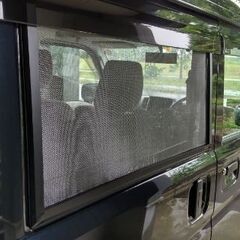エブリイバンDA17V 後部窓網戸