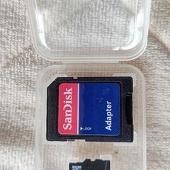 ［値下げ］microSDカード8GBとアダプター