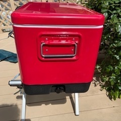 ★美品★送料込み★CHUMS★54L★クーラーボックス★赤★チャムス★