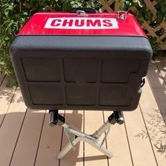 ★美品★送料込み★CHUMS★54L★クーラーボックス★赤★チャムス★