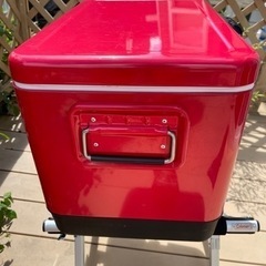 ★美品★送料込み★CHUMS★54L★クーラーボックス★赤★チャムス★