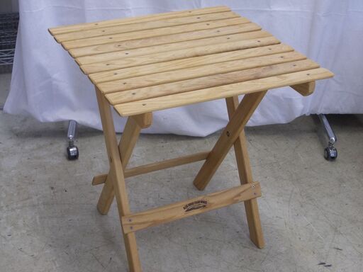 BLUE RIDGE CHAIR WORKS　折りたたみ木製テーブル