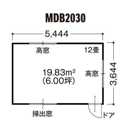 【静岡発】 中古事務所 12畳　プレハブハウス　解体済部材売り　ユニットハウス