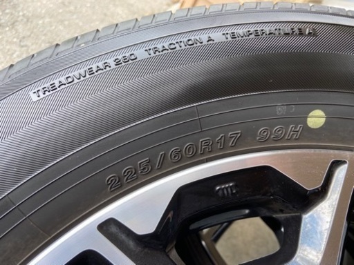 スバル XV 225/60R17 純正アルミホイール 4本セット すぐに使えます