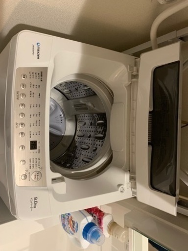 引渡日　7/24(日)9-12時限定　maxzen 洗濯機9kg