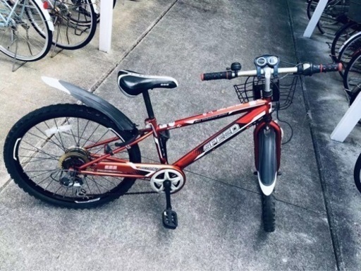 子供用自転車　24 スピード
