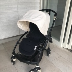 バガブー 大人気のホワイトキャノピー 高級ベビーカー bugaboo 純正 