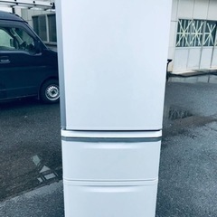 1669番 三菱✨ノンフロン冷凍冷蔵庫✨MR-C34X-W‼️