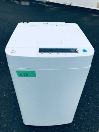 1670番 Haier✨電気洗濯乾燥機✨JW-G60A‼️