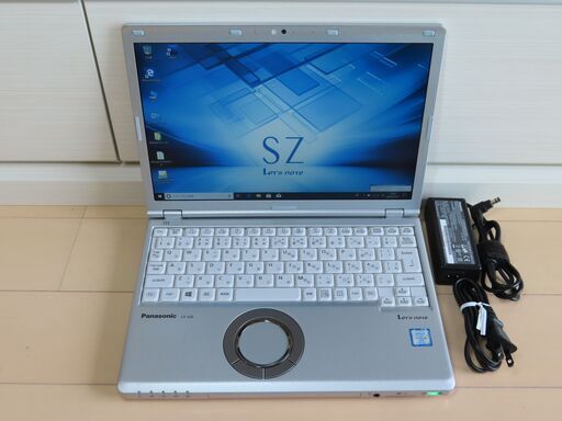 JC0652 美品 パナソニック Let's Note CF-SZ6 RFYVS SIM搭載 office2019