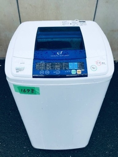 1678番 Haier✨電気洗濯機✨JW-K50F‼️
