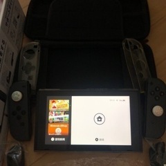 Switch グレー本体バッテリー強化型ですカバー付き 最終値下