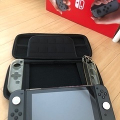 ※最終値下 Nintendo Switch グレーバッテリー拡張モデル2019年 Switch グレー本体バッテリー強化型ですカバー付き 最終値下