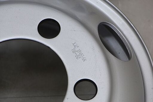 TOPY XAC 16×5.5K PCD:208 5穴 +115 4本セット スチールホイール (A436wY)
