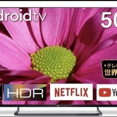 TCL 50インチ 4K 液晶テレビ スマートテレビ Andro...