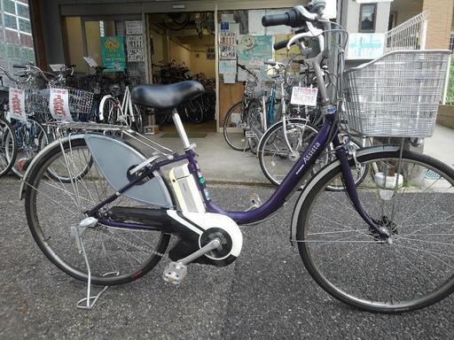 中古電動自転車２１３８　超安心の新品バッテリー4.３Ah付！前後タイヤ新品！　ブリヂストン 　アシスタ　A6M41  充電器付