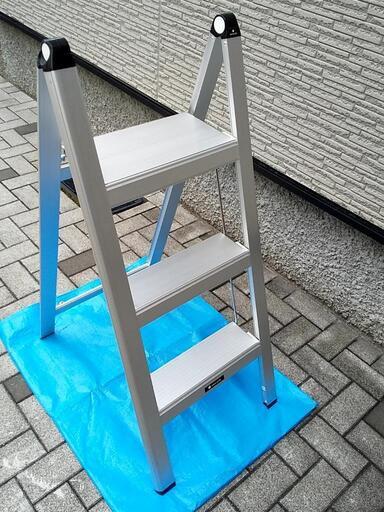 ALINCOアルインコ 薄型踏台80cm SS-80A シルバー