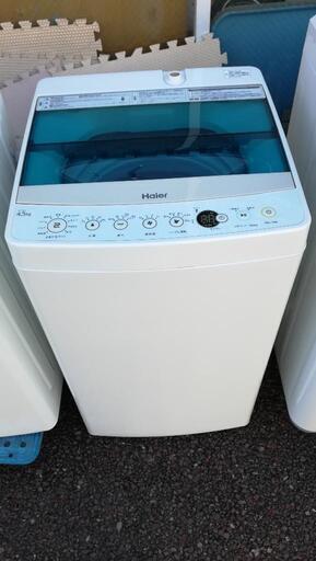 洗濯機NO.38⭐本日のイチ押し⭐Haier洗濯機⭐4.5kg