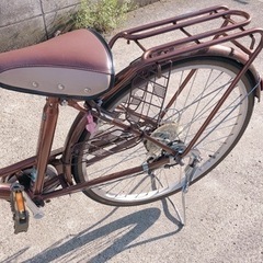 (お譲り先決定・お取引中)自転車＊美品 ブラウン