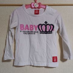 《0006》【90】　BABY DOLL　長袖Tシャツ