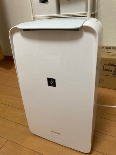 SHARP プラズマクラスタ− 衣類乾燥除湿機 CV-L71-W