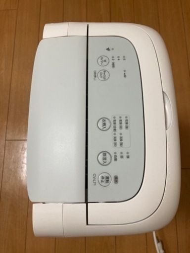 SHARP プラズマクラスタ− 衣類乾燥除湿機 CV-L71-W 2021年