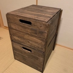 木製マルチボックス 2個セット