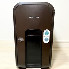 コクヨ KOKUYO シュレッダー KPS-X80 黒定価9000円