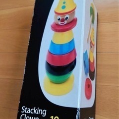 BRIO stacking clown
