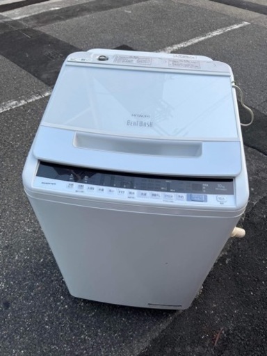 大阪市内配達設置無料⁉美品　２０１９年　日立洗濯機　１０キロ　部屋干し　エアジェット⭕️保証付き