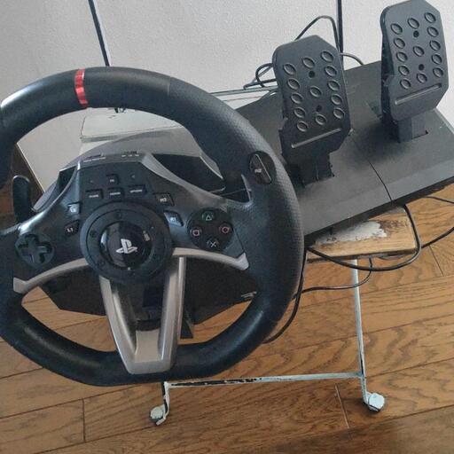 ホリ ハンコン \n\nPS4 PS3 レーシングホイールエイペックス