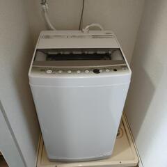 Haier洗濯機(5月購入、数回使用、保証書あり)