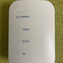 【お取引終了】Wi-Fi無線ルーター　NEC×1、Buffalo...