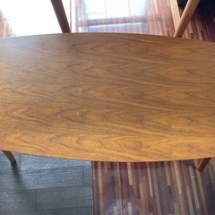 【ネット決済】ローテーブル　100 x 50cm ミディアムブラウン